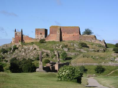 Hammershus Slotsruin Historiske ruiner